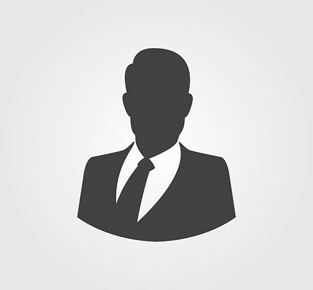 istock Simple icons: Silhouettes of business people 488358710
