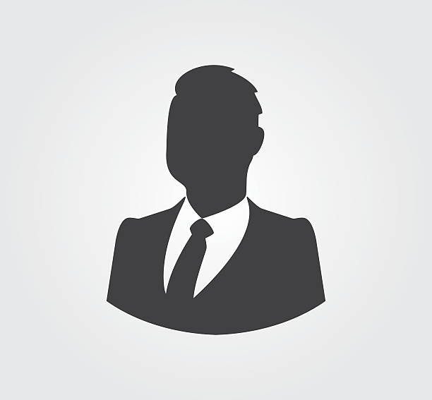 istock Simple icons: Silhouettes of business people 488358798