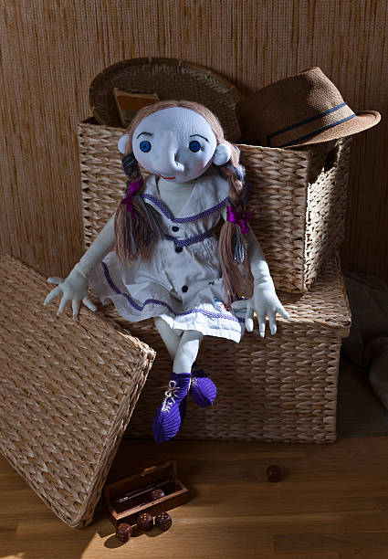 istock handmade doll in white dress 488359960