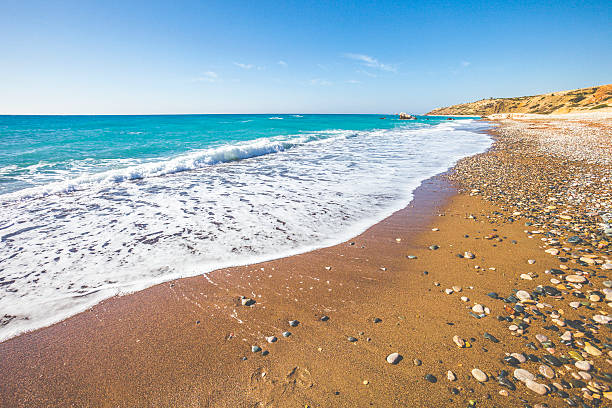View to mediterranean coast.