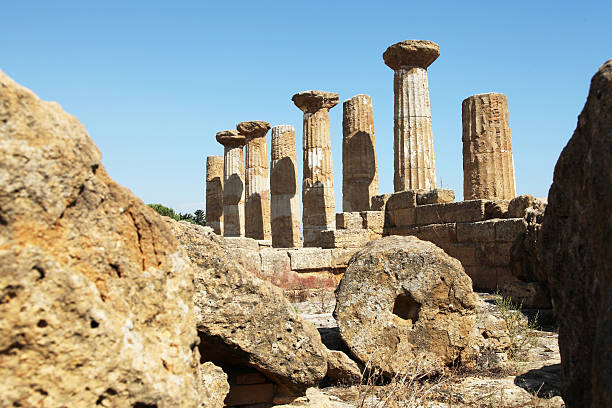 istock Greek temple in Sicily 488361332