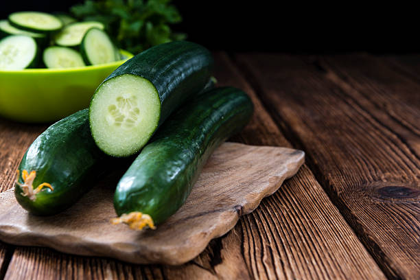istock Heap of fresh Cucumbers 488362030