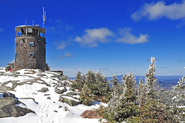 Summit of Whiteface Mountain, Adirondacks, New York, USA