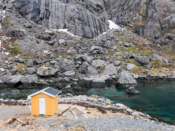 istock Fisherman shed on Lofoten Islands, Norway 488364402