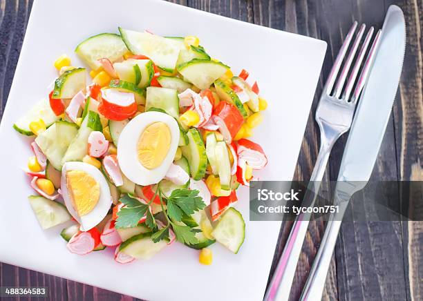 Fresh Salad Stock Photo - Download Image Now - Backgrounds, Borscht, Burger