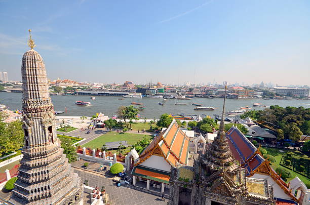 istock Great view of the Chao Phraya River in Bangkok 488367743