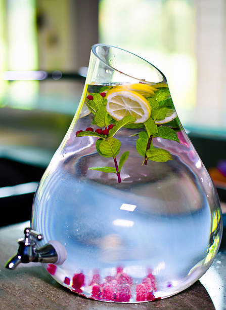 Appetizing refreshing healthy drink