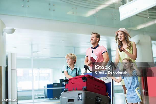 Travel Stock Photo - Download Image Now - Family, Airport, Travel