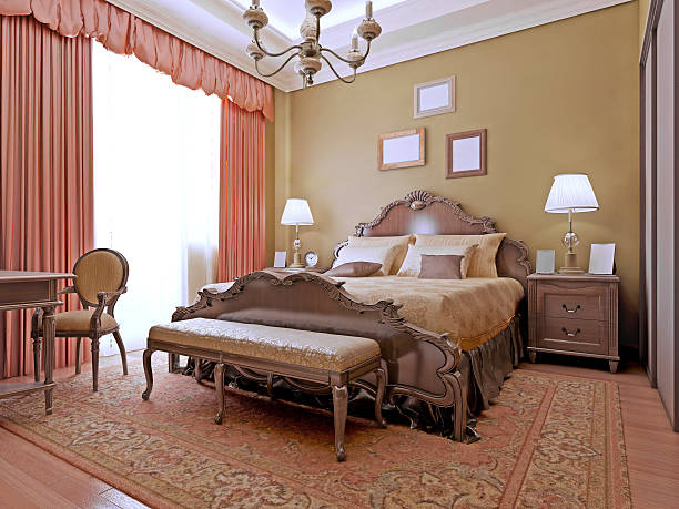istock Expensive bedroom art deco style 488378242