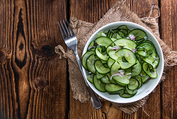 istock Portion of Cucumber Salad 488378392