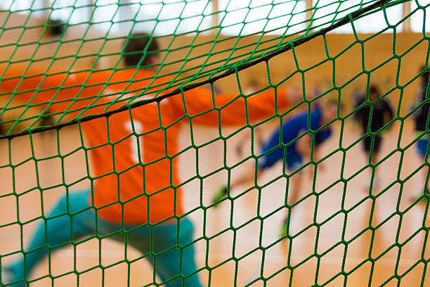 Handball Goalkeeper Handball Goalkeeper team handball stock pictures, royalty-free photos & images