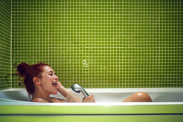 istock enjoy my bath with music 488389110