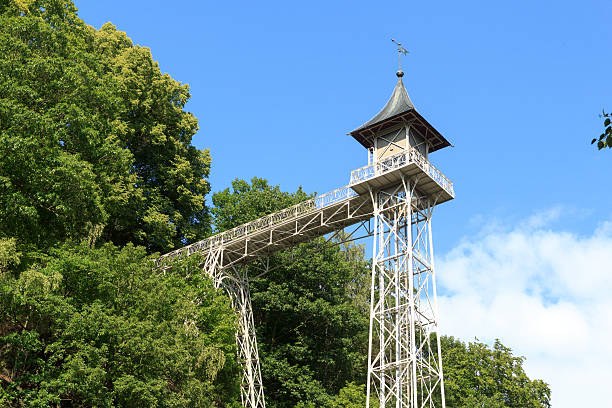 Historical Bad Schandau Elevator to Ostrau in Saxon Switzerland
