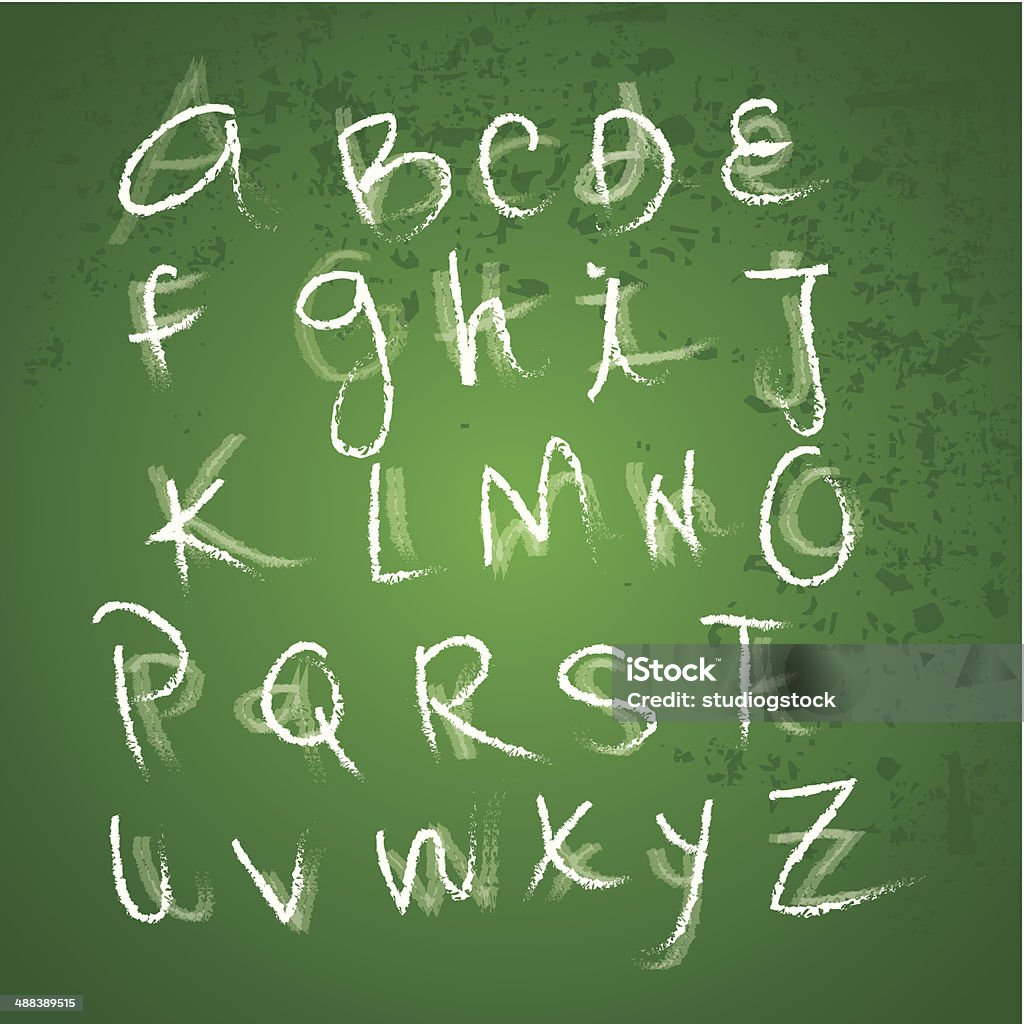 Vector Leters Vector Font Stock Illustration - Download Image Now - Alphabet, Art ...