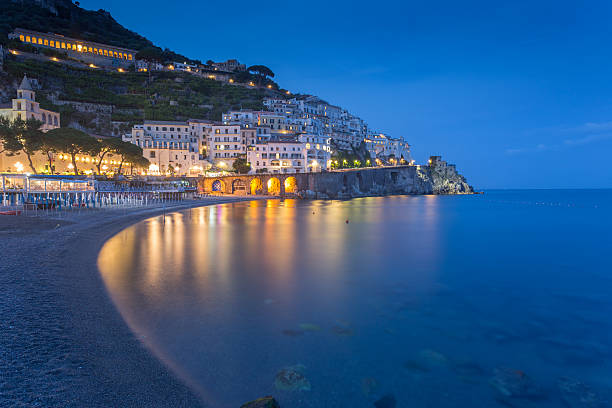istock view of beautiful Amalfi 488390108