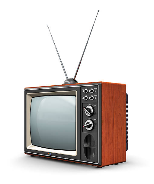 古いテレビ - tv box ストックフォトと画像