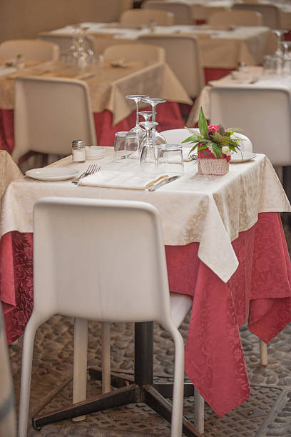 istock Milan Street Restaurant Cafe 488390963