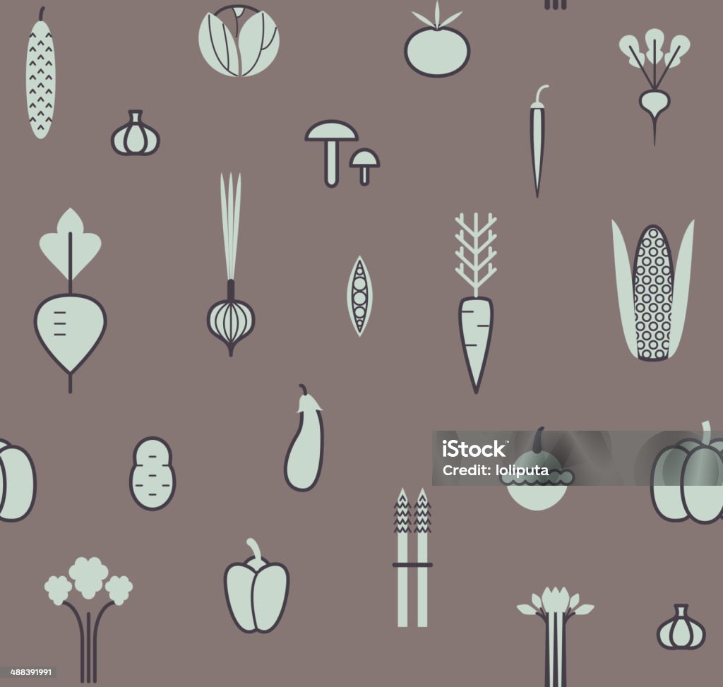 Seamless pattern with different vegetables. Vector set. Icons. http://www.pixic.ru/i/S09064P0A224z434.jpg Antioxidant stock vector