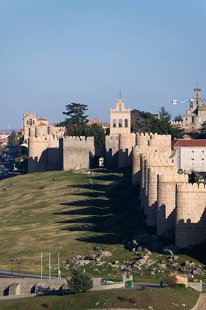 istock Wall of Avila, Spain. 488392295