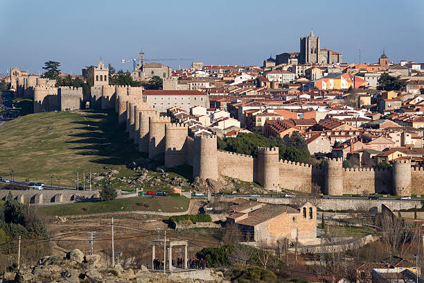 istock Wall of Avila, Spain. 488392313