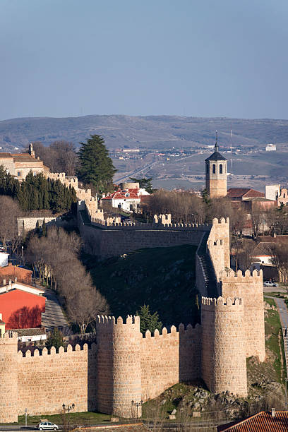 istock Wall of Avila, Spain. 488392335