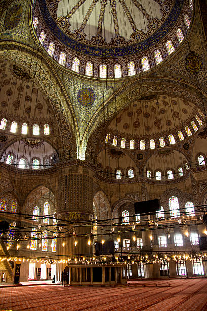 istock Interior of the blue Mosque, Istanbul 488392889
