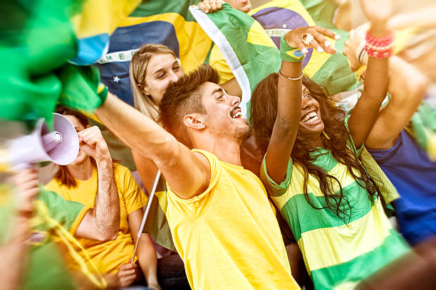 istock Sports Fans cheering a game 488392901