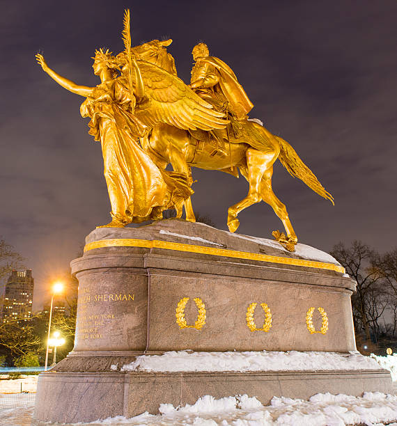 istock William Sherman Memorial, New York 488393523