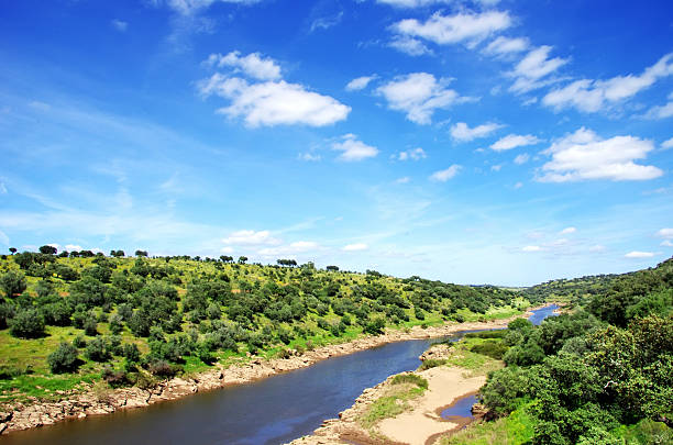 istock Ardila river on deep valley,Portugal 488394579