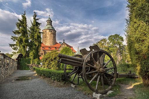 Czocha Castle - fortified castle located in the border town of Sucha, village Forest