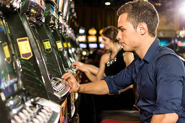 istock Jackpot on slot machines 488406174