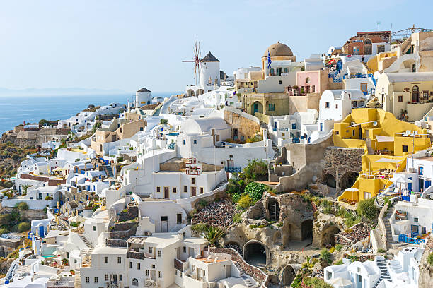 istock Oia town Santorini island Greece 488406320