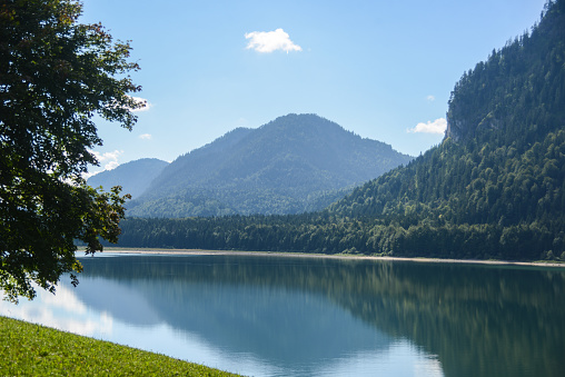 Sylvenstein lake panorama