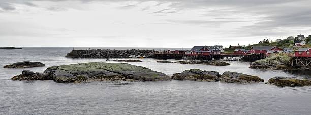 istock village A i LofotenA i Lofoten 488409596