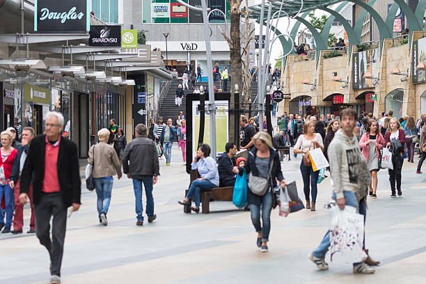 istock Shopping street in Rotterdam 488412582