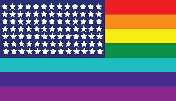 istock Abstract image   flag of the LGBT community, colors  rainbow 488414974