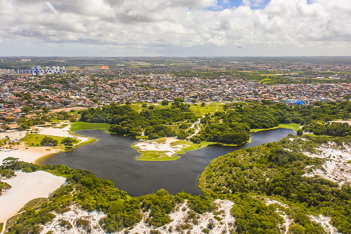 Salvador - Bahia – Brasil – August 15, 2015: Abaeté Lagoon
