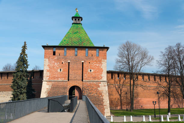 istock Tower of Nicholas Tower in Nizhny Novgorod Kremlin 488433292