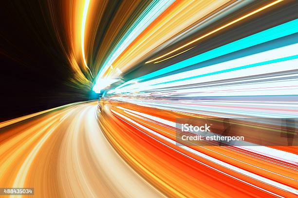 Speed Motion Stock Photo - Download Image Now - Speed, Lighting Equipment, Beginnings