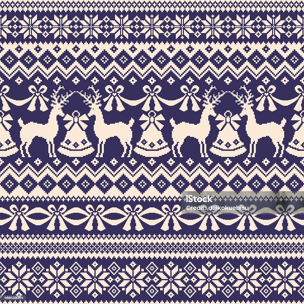 Nordic Pattern Abstract Nordic Design Pattern Stock Illustration - Download Image Now - 2015 ...