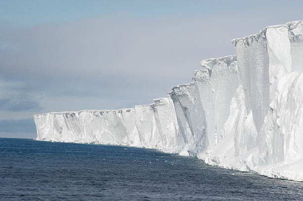 Ross Sea Ice Shelf stock photo