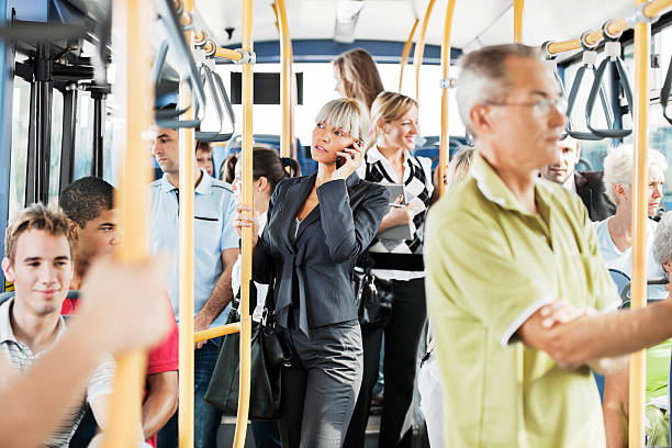 istock People traveling by bus. 488440699