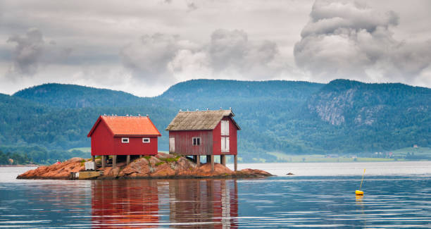istock Idyllic Fjord Islet 488440997