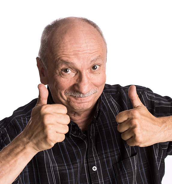 istock Elderly man showing ok sign 488441820