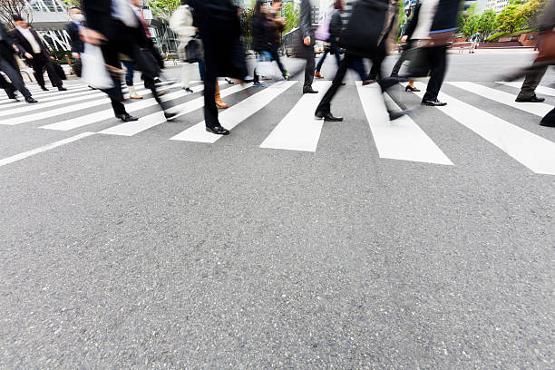 istock Zebra Crossing,Tokyo Japan 488463354