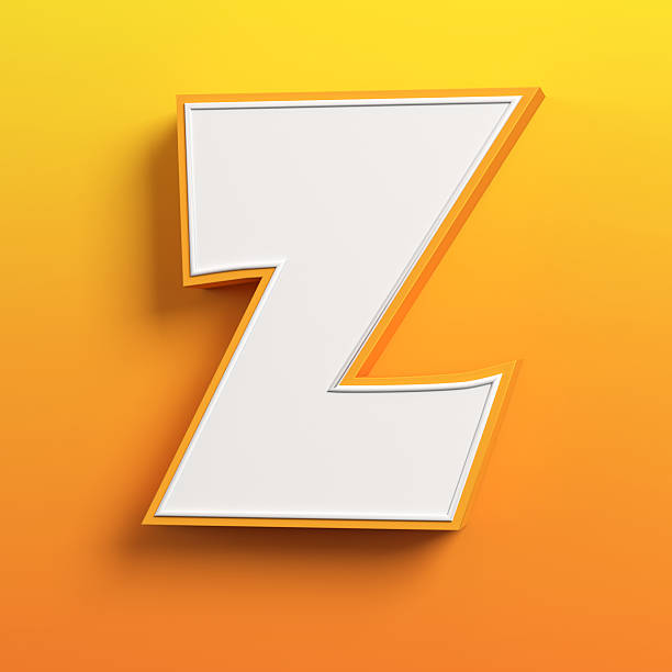 istock cartoon 3d font letter Z 488474106