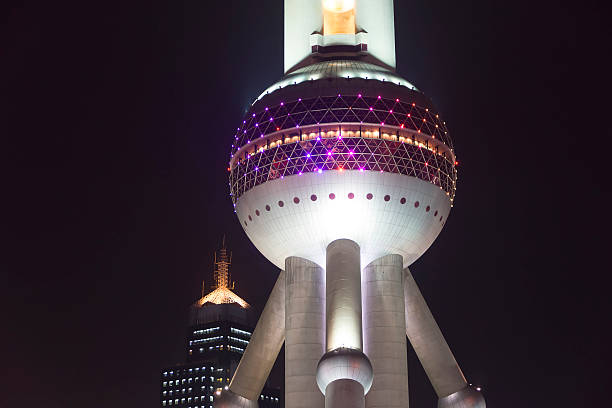 istock Part of Oriental Pearl TV Tower 488475303
