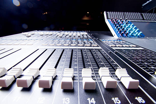 istock Professional Digital Sound and Recording Console 488477393