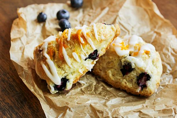 istock Blueberry scone homemade 488480956