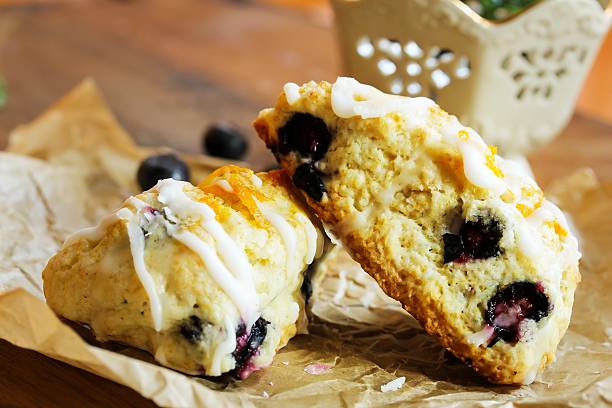istock Blueberry scone homemade 488480998